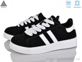 Купить Кросівки жіночі JH200-9 шкіра Stilli чорний