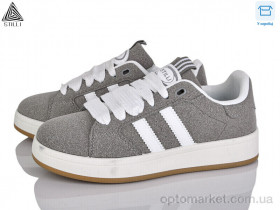 Купить Кросівки жіночі JH400-6 шкіра Stilli сірий