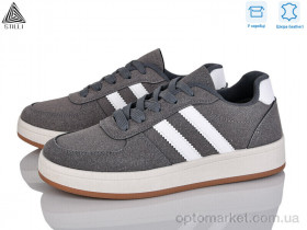 Купить Кросівки жіночі JH600-2 шкіра Stilli сірий