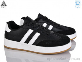 Купить Кросівки жіночі JH700-2 шкіра Stilli чорний