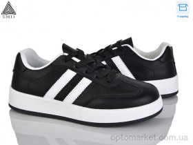 Купить Кросівки жіночі JH700-3 шкіра Stilli чорний