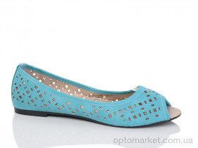 Купить Балетки жіночі JK103-8 Lion блакитний
