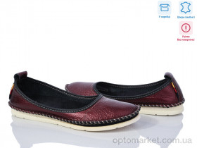 Купить Балетки жіночі K0208-5032 уцінка Alta Brezza бордовий