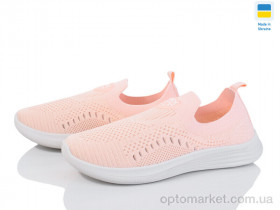 Купить Кросівки жіночі К121 пудра Krok рожевий