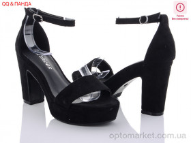 Купить Босоніжки жіночі K2-1 уценка QQ shoes чорний