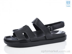 Купить Босоніжки жіночі K53-1 GB чорний