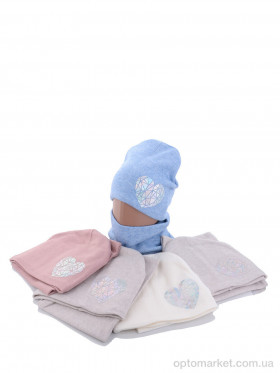 Купить Шапка жіночі KA301 комплект mix фліс Red Hat мікс