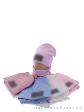 Купить Шапка жіночі KA302 комплект mix фліс U.G мікс