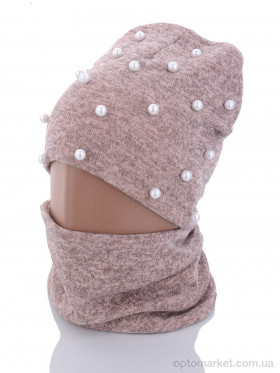 Купить Шапка жіночі KA306 комплект pink фліс Red Hat рожевий