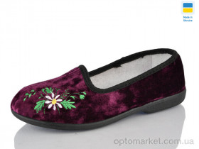 Купить Капці жіночі Київ бордо Lot Shoes бордовий