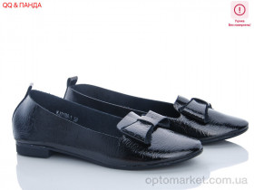 Купить Балетки жіночі KJ1105-1 уценка QQ shoes чорний