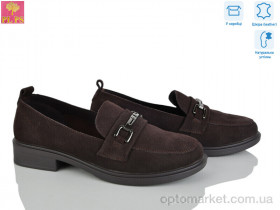 Купить Туфлі жіночі KK31-6 PLPS коричневий