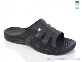 Купить Шльопанці чоловічі Краб новий чорний Progress чорний