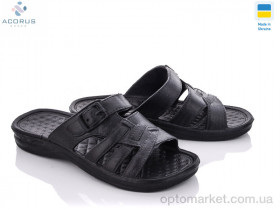 Купить Шльопанці чоловічі Крок 29 Krok чорний