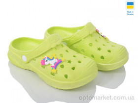 Купить Крокси дитячі Крок д лайм Verta зелений