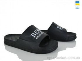 Купить Шльопанці чоловічі Крок С106 чорний Krok чорний