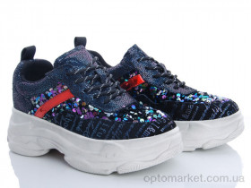 Купить Кросівки жіночі Кроссовки натур.замша паетки черный РОЗПРОДАЖ 4пары:23; 23,5; 24,5; 24,5 Chocolate чорний