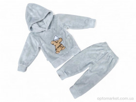 Купить Комплекти дитячі дитячі КТ22 св.сірий батнік-штани Fashion Kids сірий