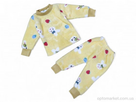 Купить Пижама дитячі КТ3 жовтий зайчик Fashion Kids жовтий
