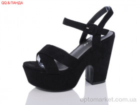 Купить Босоніжки жіночі L1-1 QQ shoes чорний