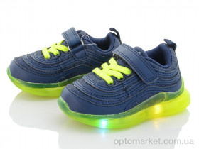 Купить Кросівки дитячі L101-1 LED С.Луч синій