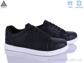 Купить Кросівки чоловічі L160-2 шкіра Stilli чорний