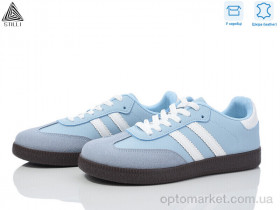 Купить Кросівки жіночі L2410-11 шкіра Stilli блакитний