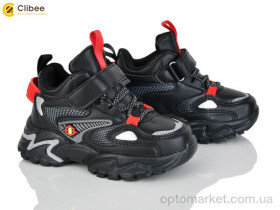 Купить Кросівки дитячі L250 black-red Clibee чорний