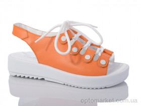 Купить Босоніжки жіночі L2635 orange Summer shoes помаранчевий