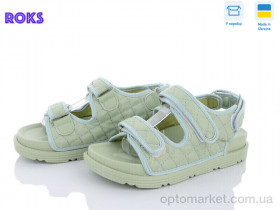 Купить Босоніжки жіночі L3010-10 зелений Roks зелений