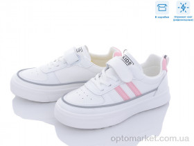 Купить Кросівки дитячі L3521 біло-рожевий Lab Shentong білий