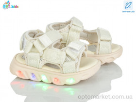 Купить Сандалі дитячі L602-1-7 LED BBT бежевий