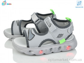 Купить Сандалі дитячі L608-2-3 LED BBT сірий