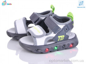 Купить Сандалі дитячі L609-1-5 LED BBT сірий
