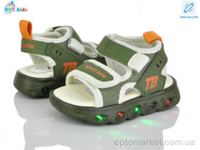 Купить Сандалі дитячі L609-1-6 LED BBT зелений