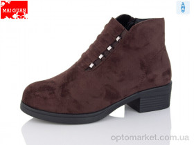Купить Черевики жіночі L61-1F Maiguan коричневий