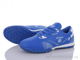 Купить Футбольне взуття дитячі L902-1 LQD синій