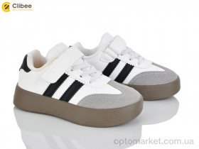 Купить Кросівки дитячі LB822 grey-black Clibee білий