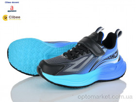 Купить Кросівки дитячі LC191-2 black-royal Clibee чорний