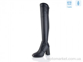 Купить Ботфорти жіночі LM-RZ2991F-1 Lilin чорний