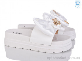 Купить Шльопанці жіночі LM20-2 L&M білий