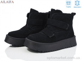 Купить Уги жіночі M026 black Ailaifa чорний