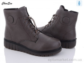 Купить Черевики жіночі M06-2 Chunsen коричневий