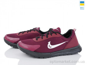 Купить Кросівки чоловічі M2023 бордо KG бордовий