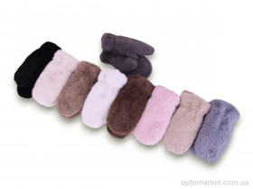 Купить Рукавиці дитячі M24-71 (норка) mix Number one мікс