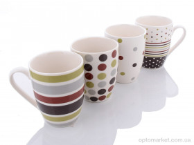 Купить Кухонне приладдя M30079 mix Кружка керамічна 8.2х10.3см LOOK&BUY