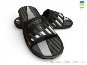 Купить Шльопанці чоловічі M4 чорний Roksol чорний