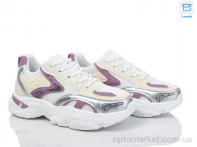 Купить Кросівки жіночі M4 white-purple M-Style білий