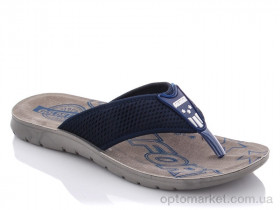 Купить Шльопанці чоловічі M6132-1 blue Goldstar синій