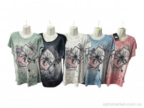 Купить Футболка жіночі M661 mix Sport style мікс